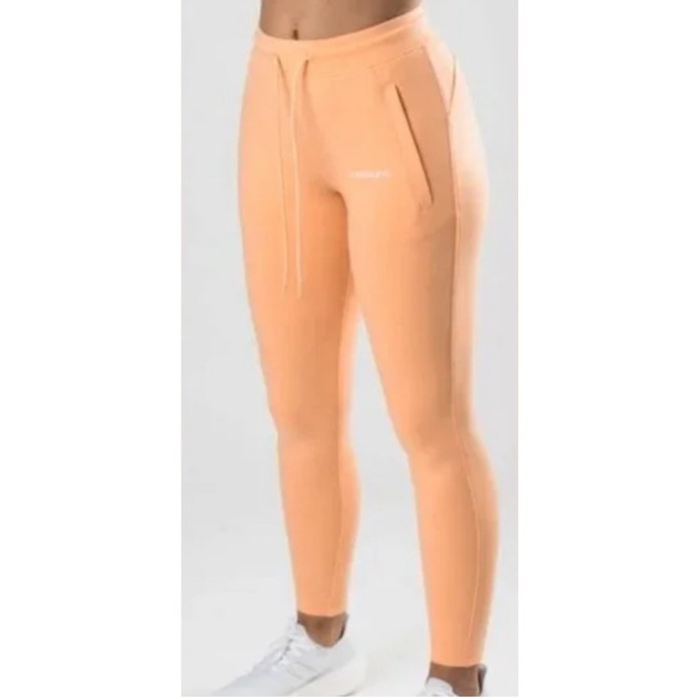 NEW Alphalete Essential Core Joggers Orange Frost